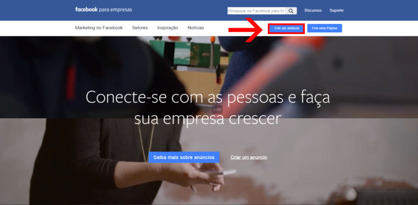 2º Passo - Criar Anúncios no Facebook Ads