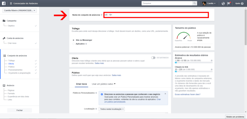 4º Passo - Criar Anúncios no Facebook Ads