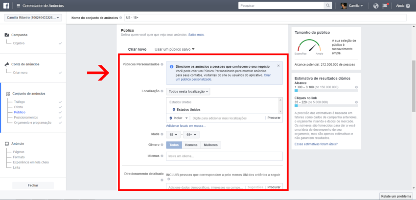 4º Passo - Criar Anúncios no Facebook Ads