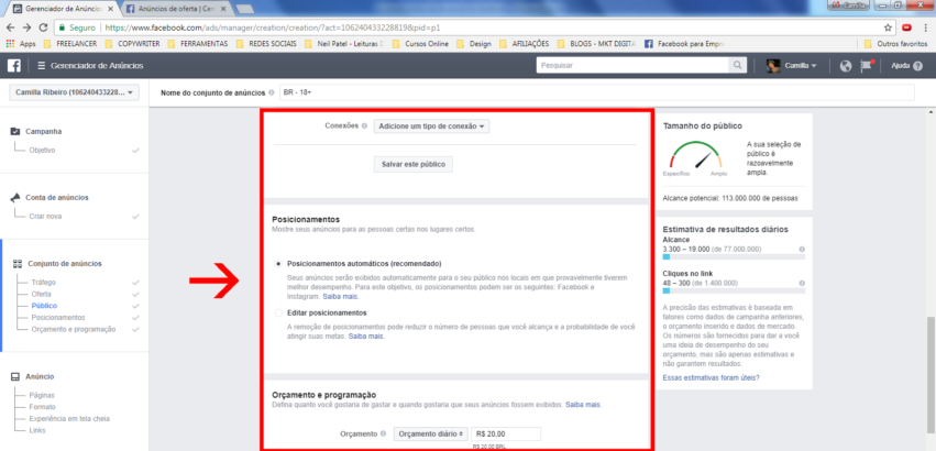 4º Passo - Criar Anúncios no Facebook Ads