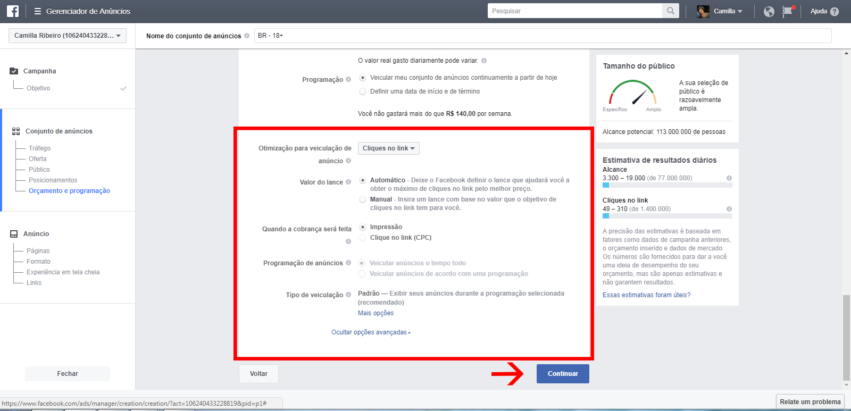 4º Passo - Criar Anúncios no Facebook Ads