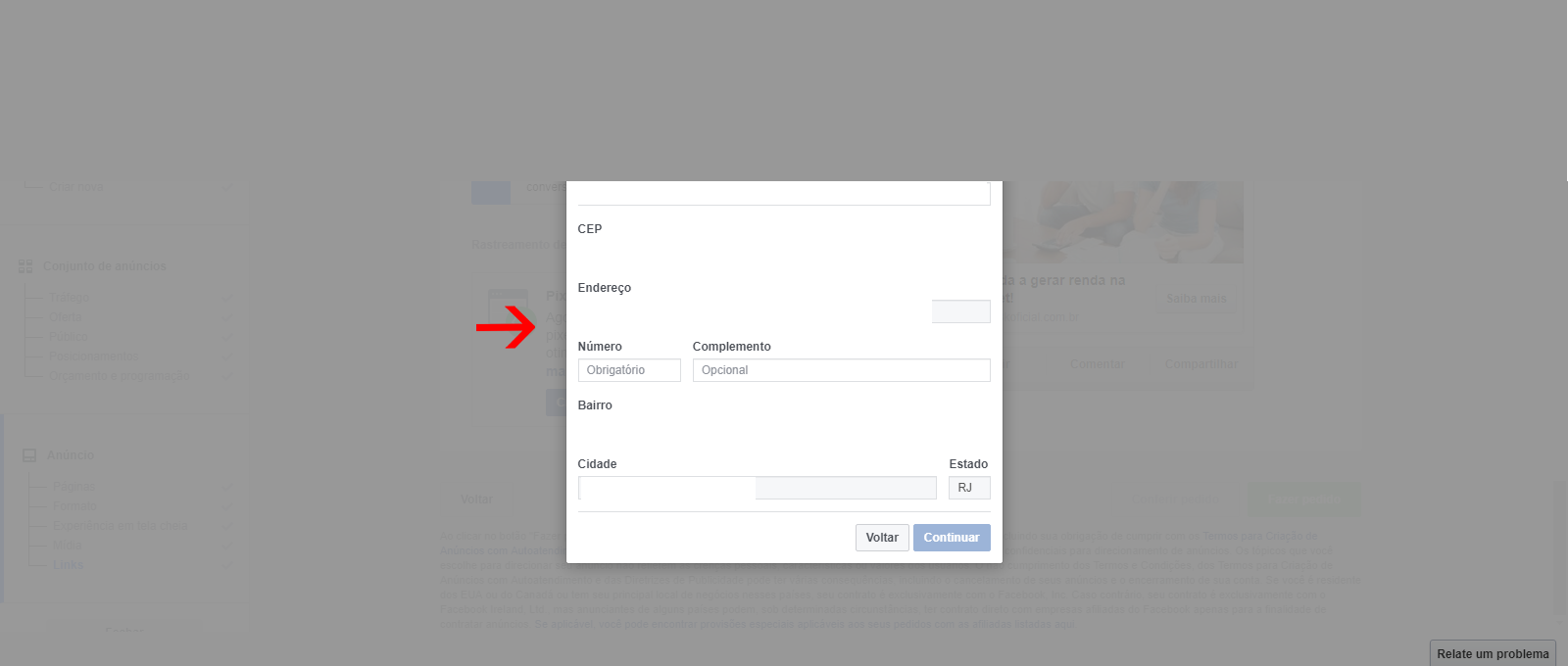 passo 7.2 como criar anúncios no facebook ads