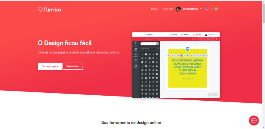 Flimbo - Softwares de Design Gráfico para Criar Identidade Visual