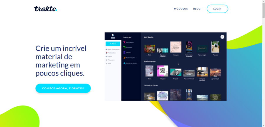 Trakto - Softwares de Design Gráfico para Criar Identidade Visual