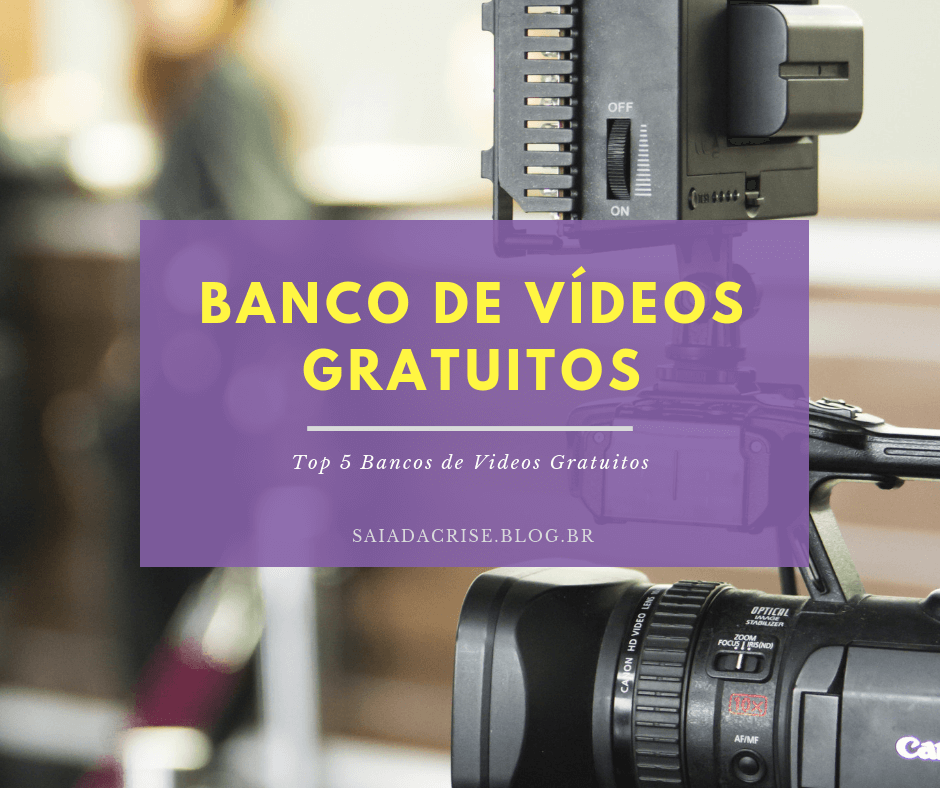 Banco de Vídeos Gratuitos [Top 5 Bancos de Videos Gratuitos] saia da crise milla ribeiro