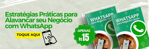 Banner 2 Divulgação do eBook WhatsApp para Negócios Locais