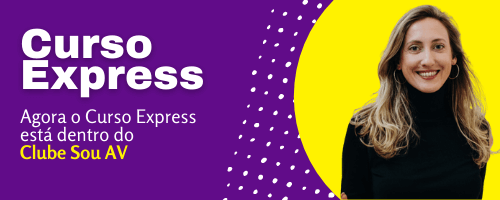 curso Como Ser Assistente Virtual Express Camile Just dentro do Clube Sou AV