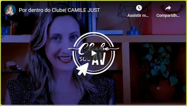 por dentro do clube sou av da camile just - como ser assistente virtual