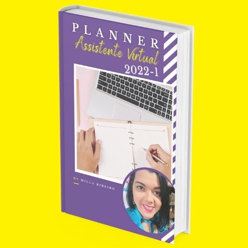 Planner 2022 mensal para imprimir gratis AV